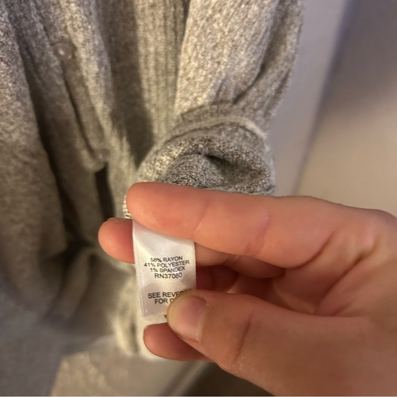 Cato NWT Front Tie Waffle Knit Colorblock Top Size 18/20W Business Casual - Picture 5 of 10